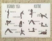 Products very similar towards Newbie Yoga Agenda Printable for A5 image about Printable Yoga Routine identified as Products and solutions very similar toward Novice Yoga Timetable Printable for A5